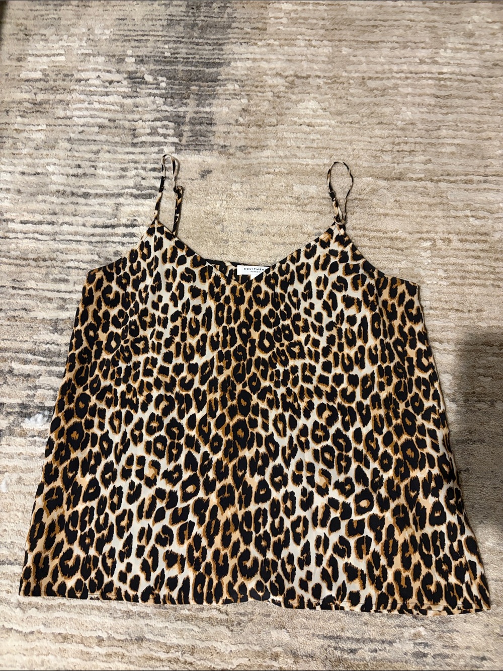 Equipment Leopard Print Top, small